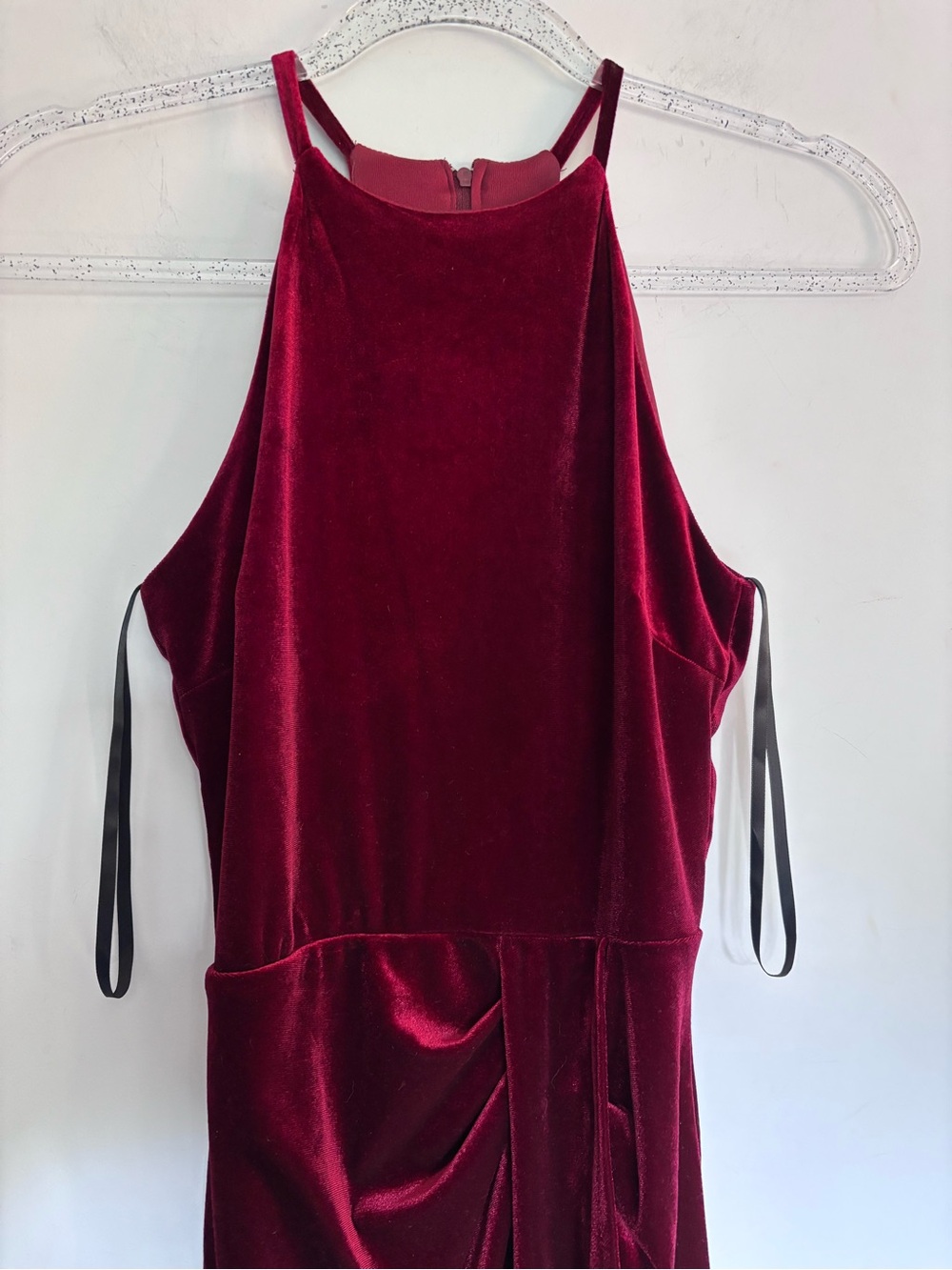 Darlin’ Red Velvet Dress